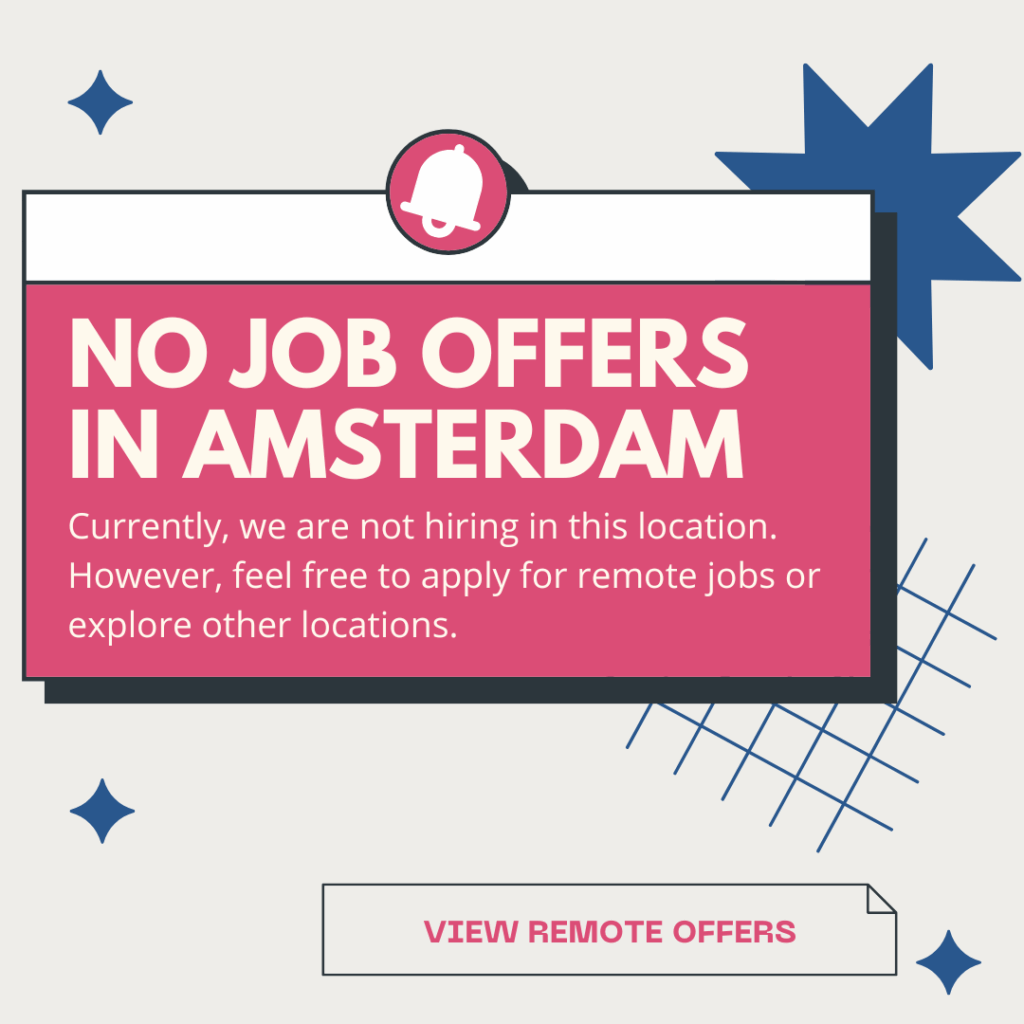 job offers in Amsterdam