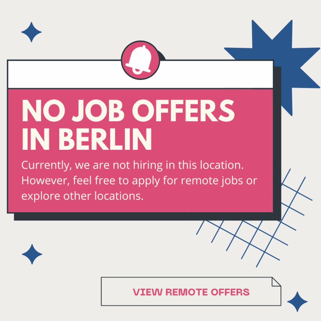 job offers in Berlin