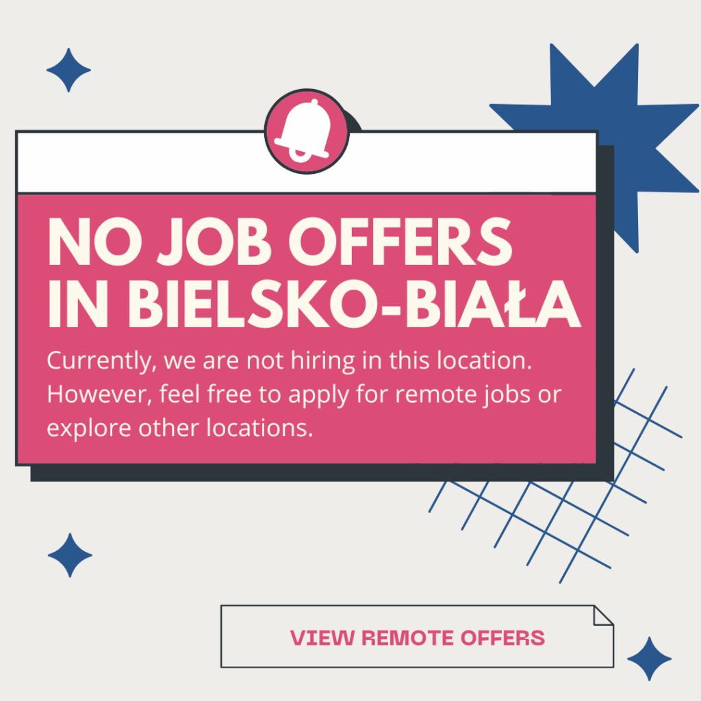 job offers in Bielsko-Biała