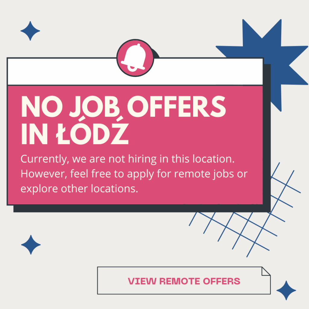Job Offers in Łódź