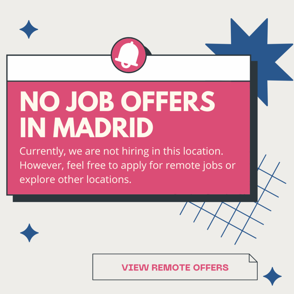 Job Offers in Madrid