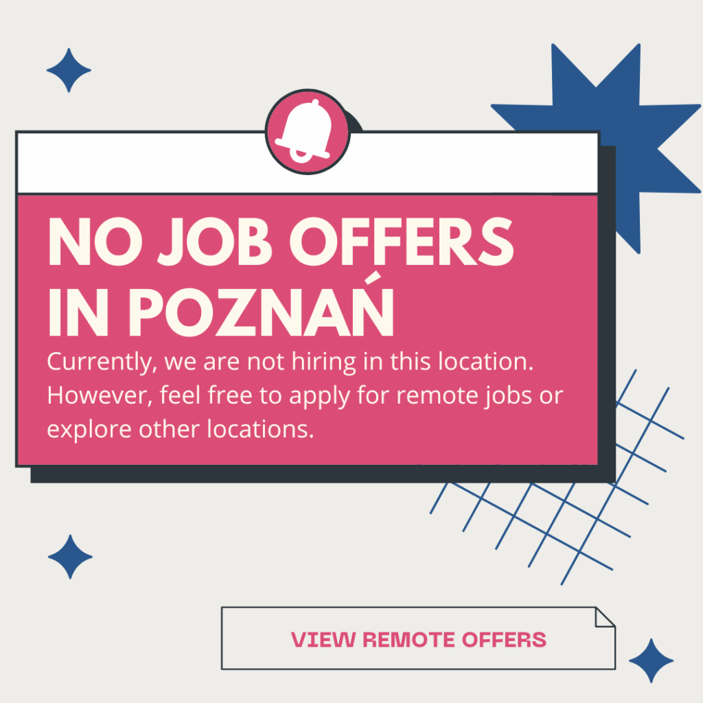 Job Offers in Poznań
